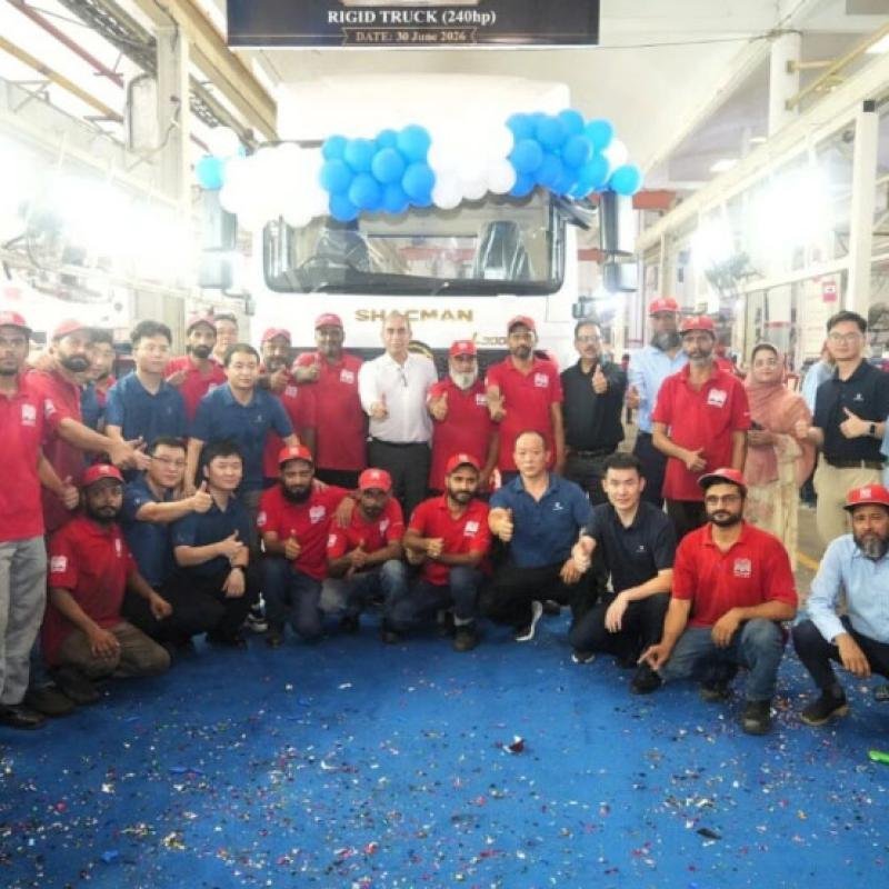 SHACMAN Launches CKD Assembly Project in Pakistan with First L3000 Rollout