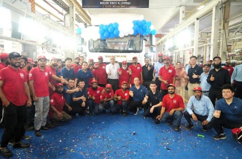 SHACMAN Launches CKD Assembly Project in Pakistan with First L3000 Rollout