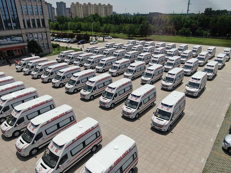 Foton Tunland Ambulance Batch Delivery Highlights China’s Expanding Medical Vehicle Production Capability