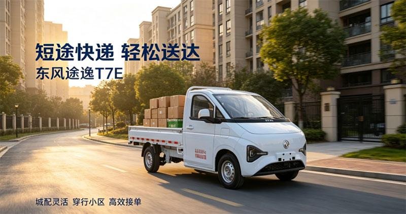 Dongfeng Tuyi T7E Electric Light Truck: A Practical Option for Urban Last-Mile Fleets