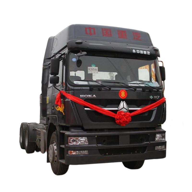 HOWO 380HP 6x4 Double-Drive Tractor Truck