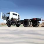 Dongfeng 6-Ton GVW 103kW Diesel Truck Chassis 4x4 Euro 5 Commercial Platform