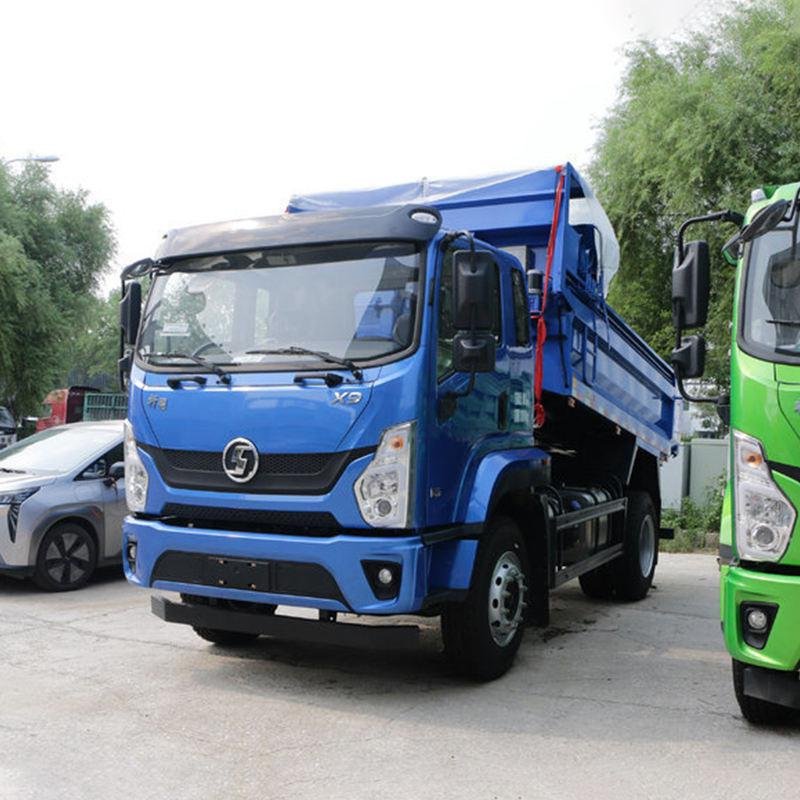 Shaanxi Xuande X9 200HP 4x2 3.75m Euro 6 Used Dump Truck for Urban Construction Muck Transport