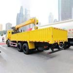FAW 6x4 Telescopic Boom Truck Crane 12 Ton Hydraulic Mobile Crane