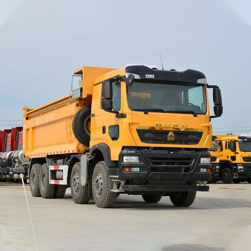 Sinotruk HOWO 8x4 400HP Used Dump Truck 31-Ton Heavy Tipper
