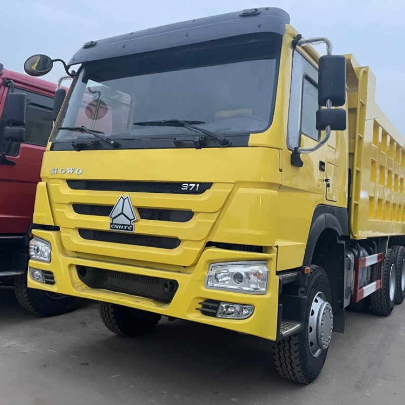 Sinotruk HOWO 371HP 6x4 24m³ Diesel Manual Tipper Dump Truck for Engineering & Mining Transport