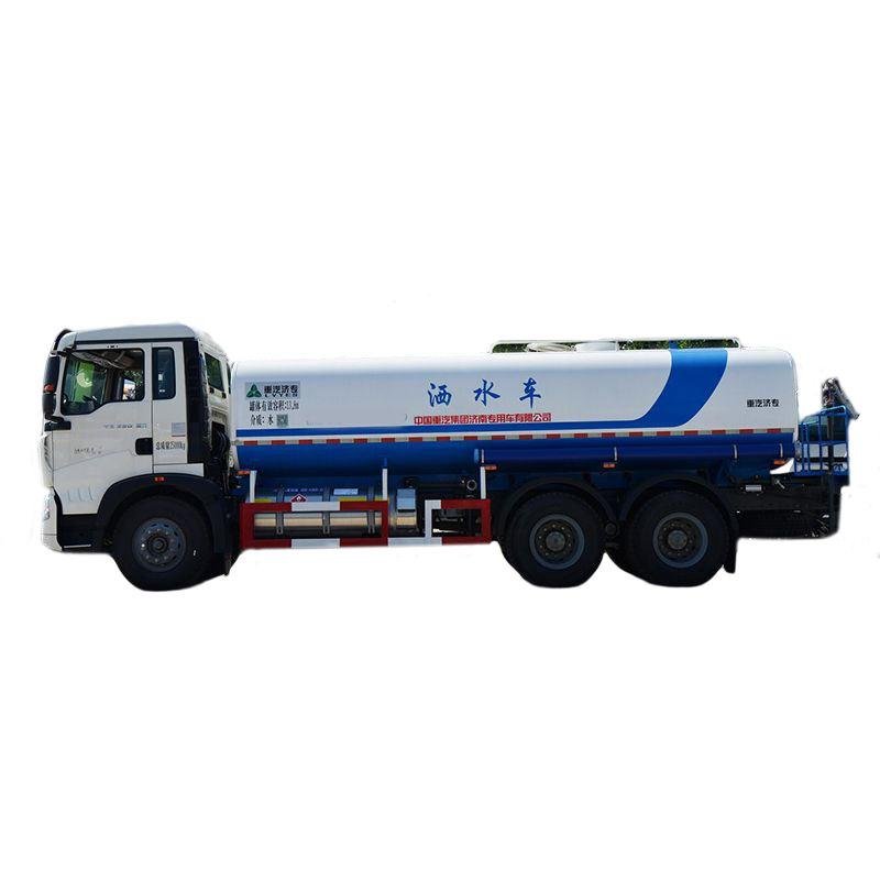 Sinotruck HOWO 10000 liter water tanker truck with high-pressure sprinkling system for municipal dust suppression