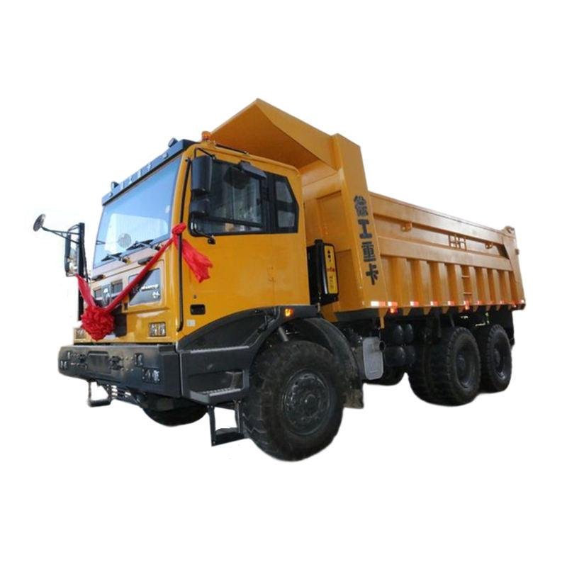 LCMG 50 ton 6x4 mining dump truck with Weichai diesel engine for quarry and mining haulage applications