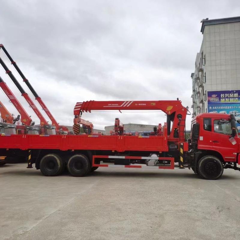 Dongfeng 6X4 20 Ton 10 Ton Telescopic Boom Truck Crane