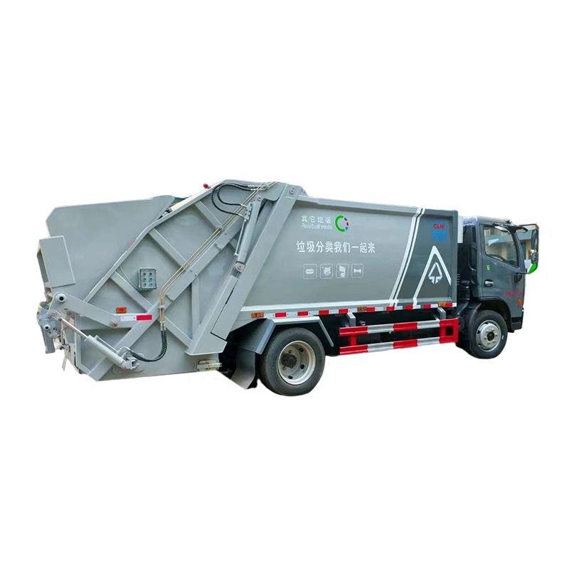 DONGFENG 4x2 4000L Rear Loader Compactor Garbage Truck for municipal waste collection