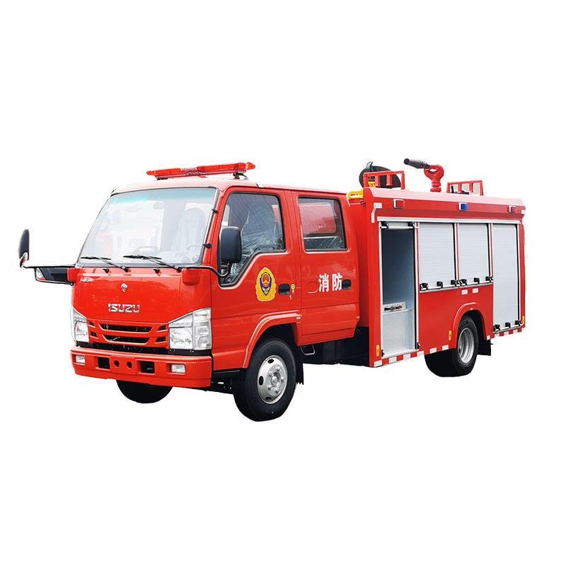 ISUZU B190 4x2 Airport Fire Truck Commander with 3500L water tank for airport firefighting operations