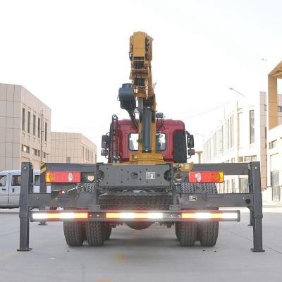 Hengwang HWQY16T 16T 257kW 8x4 Telescopic Boom Truck Mounted Crane
