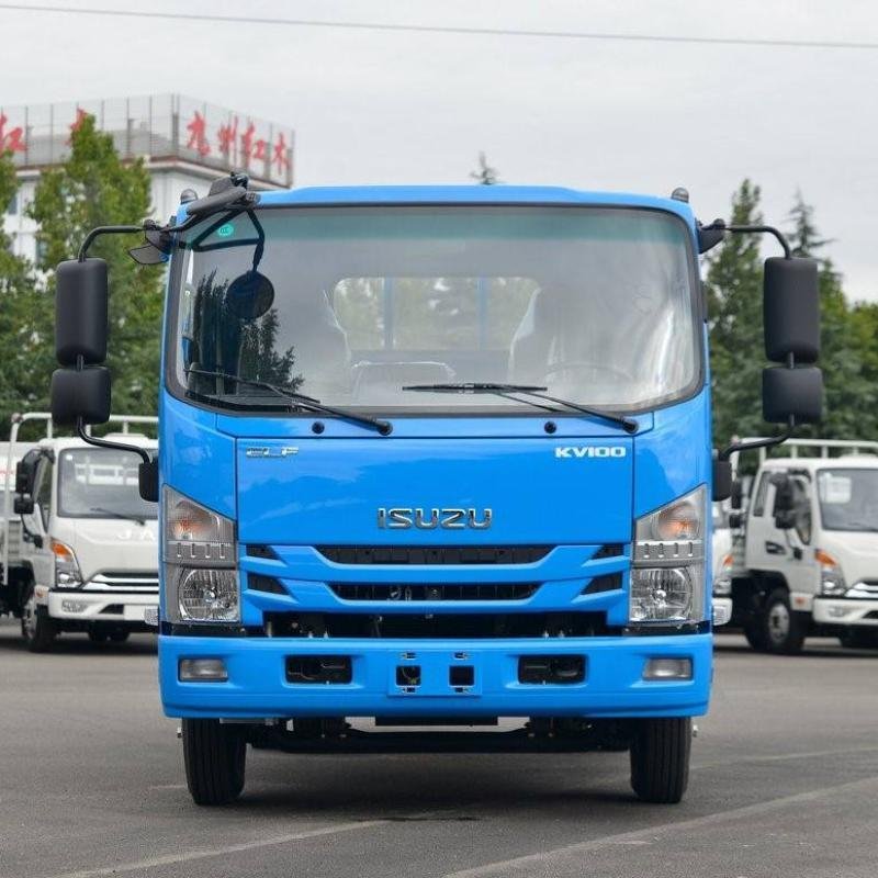 Isuzu KV100 120HP 4.2m 4x2 Light Duty Dropside Truck for Logistics