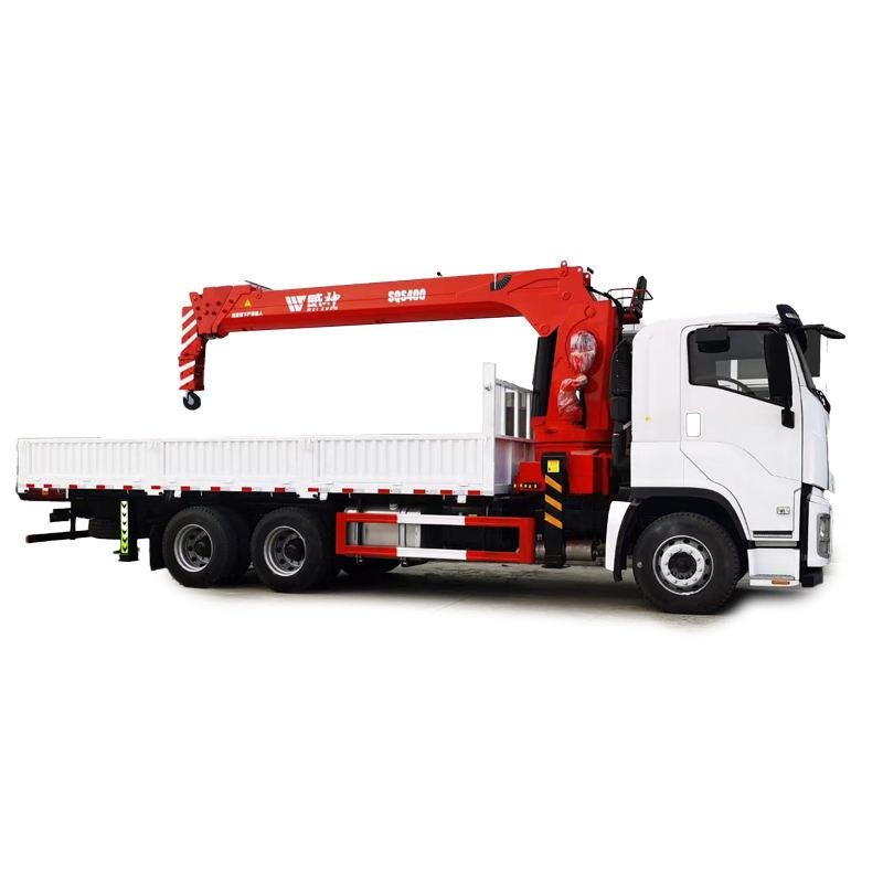 Isuzu 6x4 8-Ton Telescopic Boom Truck Crane 21M Lift Height
