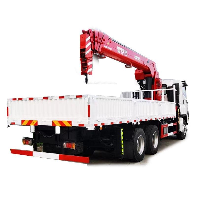 Isuzu 6x4 8-Ton Telescopic Boom Truck Crane 21M Lift Height