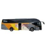 50-Seat Diesel Coach Bus 6.8L Urban Intercity Passenger Transport Vehicle