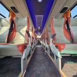 40-Seater Left-Hand Drive Diesel Coach Bus - Euro 3 Emission