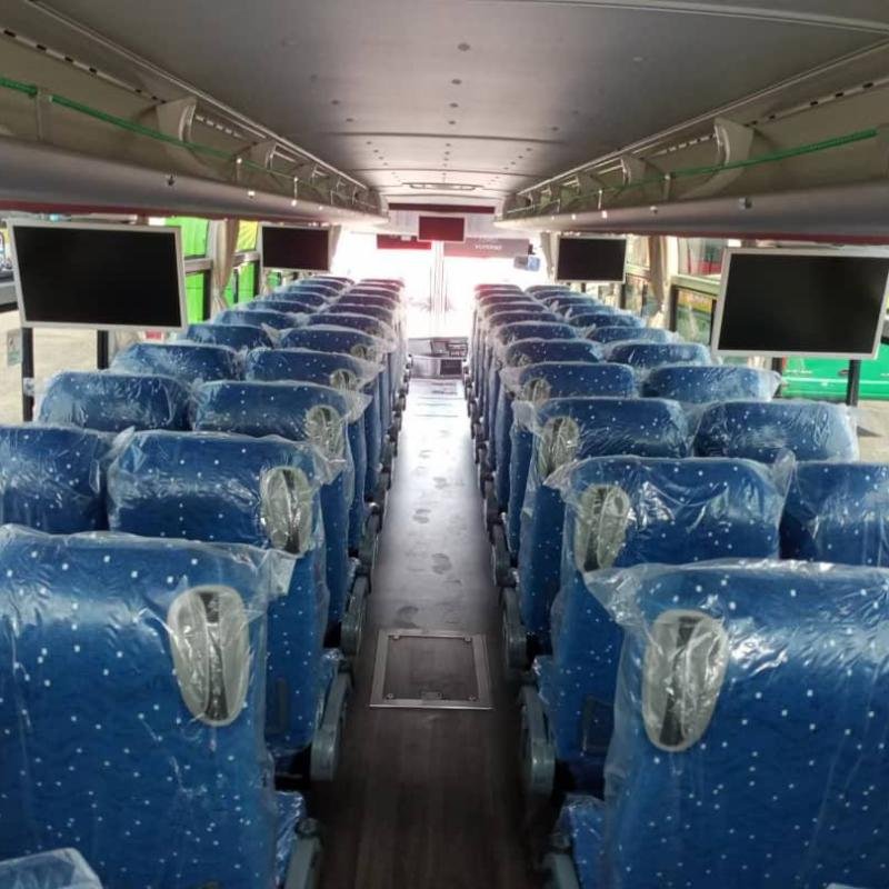 50-Seater Diesel Coach Bus LHD - 50 Passenger Coach for Sale