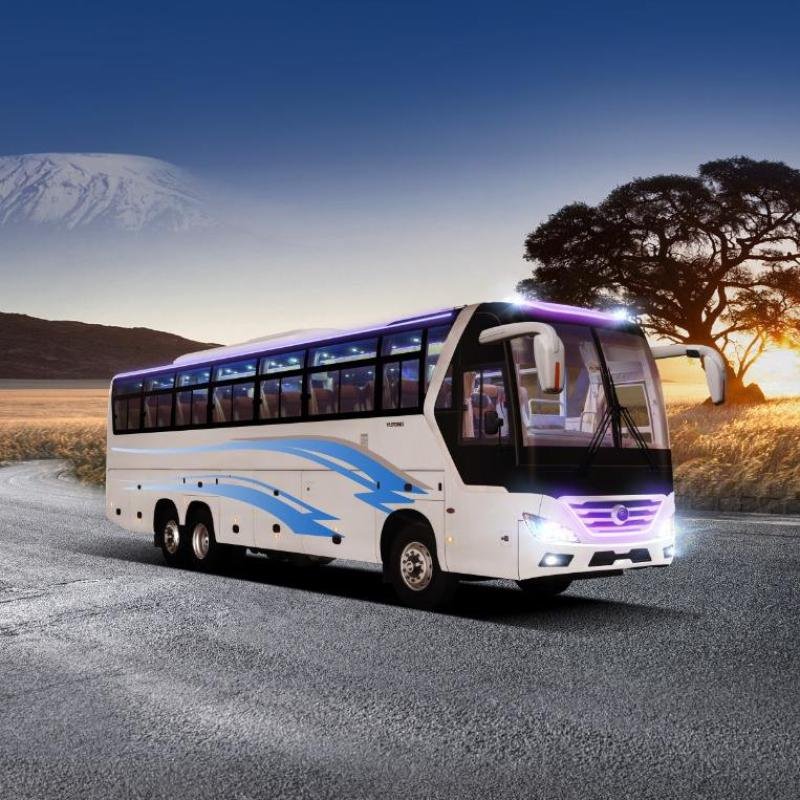 50-Seater Diesel Coach Bus LHD - 50 Passenger Coach for Sale