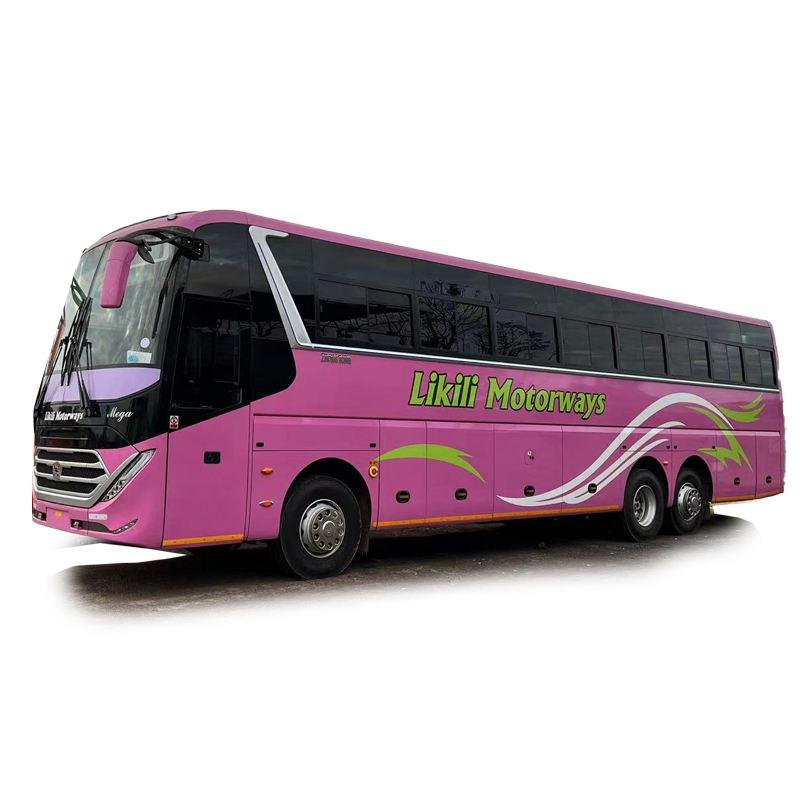 55-Seater Diesel Coach Bus Right Hand Drive Commercial Passenger Vehicle
