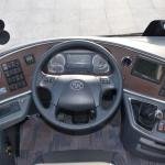 55-Seater Luxury Coach Bus Diesel Manual Transmission 6.8L Engine