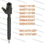 Diesel Fuel Injector 0445110190 for Mercedes-Benz Sprinter 6-Cylinder Commercial Vehicles
