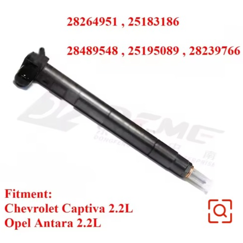 0445110249 Diesel Fuel Injector Assembly for 6-Cylinder Heavy-Duty Construction Machinery