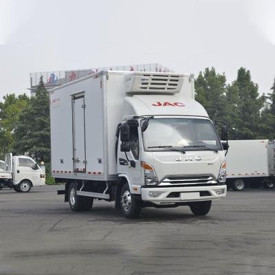 JAC 2 Ton Mini Refrigerated Van Truck Diesel 150HP Left Hand Drive