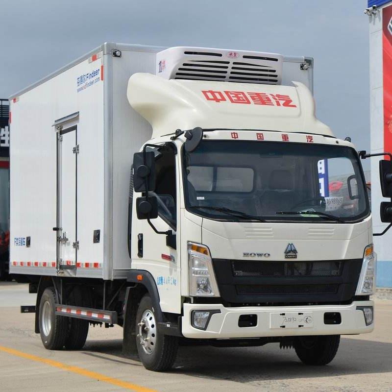 Isuzu 150HP 4x2 Light-Duty Refrigerated Freezer Truck for Meat Transport