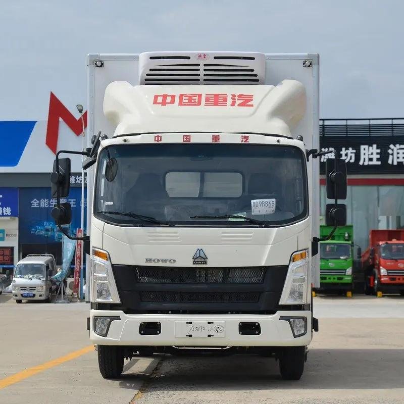 Isuzu 150HP 4x2 Light-Duty Refrigerated Freezer Truck for Meat Transport