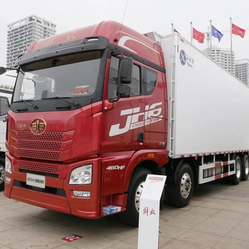 JH6 460HP 8×4 6.0m Refrigerated Box Truck