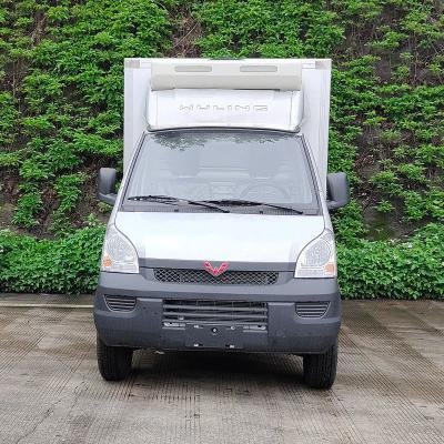 Wuling 102HP 4x2 Cummins Engine Refrigerated Box Truck for Meat Transport