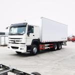 Sinotruk HOWO 6x4 Refrigerated Box Truck -18°C to +20°C 6-8T Capacity