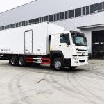 Sinotruk HOWO 6x4 Refrigerated Box Truck -18°C to +20°C 6-8T Capacity