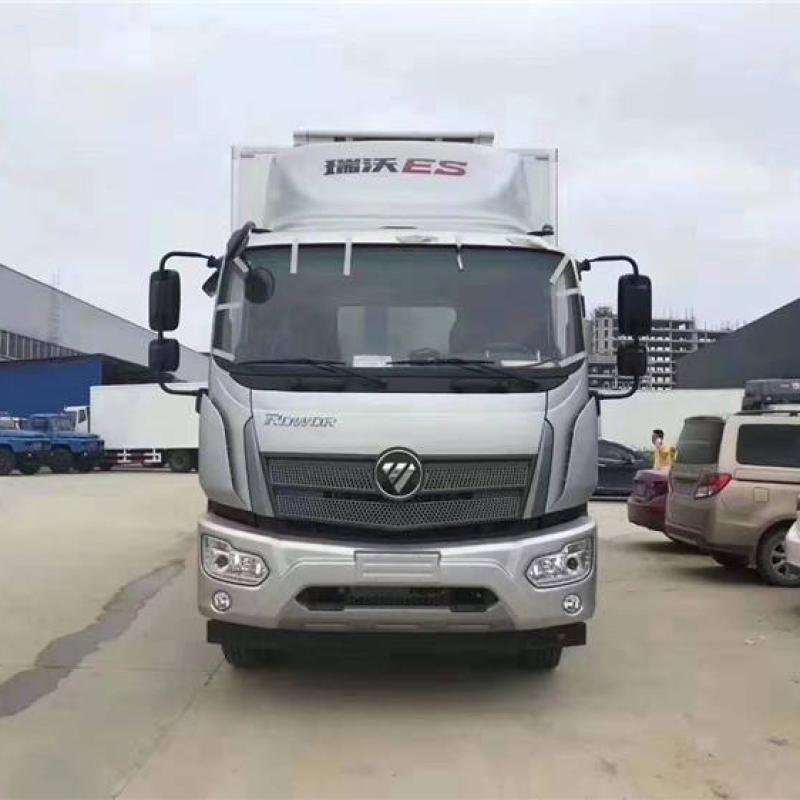 FOTON 6-8T 4×2 Diesel Refrigerated Box Truck for Fresh and Frozen Cargo Transport