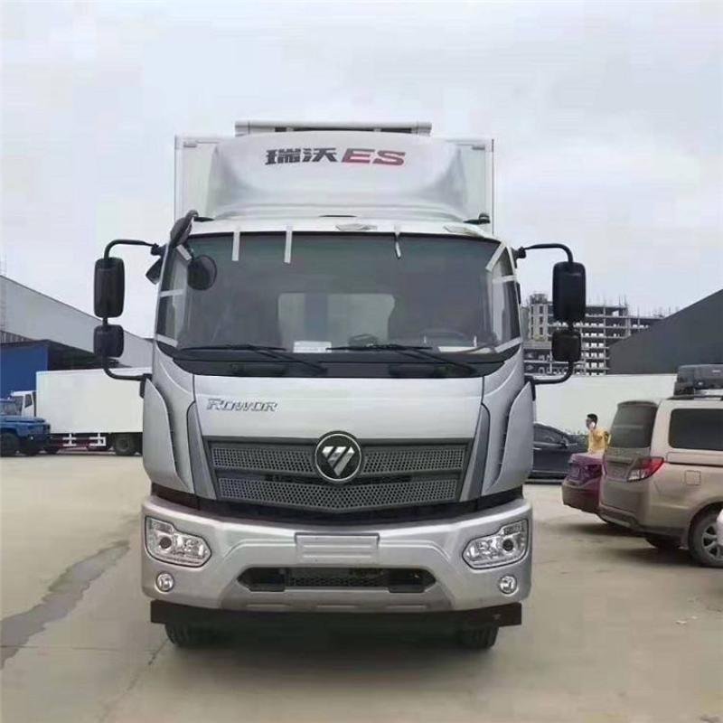 FOTON 6-8T 4×2 Diesel Refrigerated Box Truck for Fresh and Frozen Cargo Transport