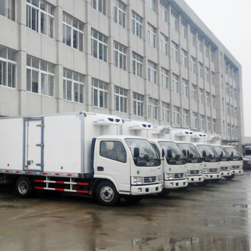ISUZU 8-Ton 4x2 Refrigerated Box Truck with -25°C Cold Chain Transport
