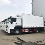 JAC HFC4DE1-1D 4.5T Left Hand Drive Refrigerated Van Truck
