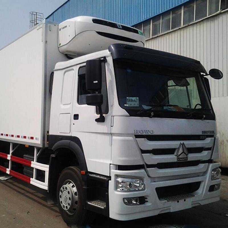 Isuzu 140HP 14CBM 4x2 Diesel Refrigerated Box Truck Euro 4