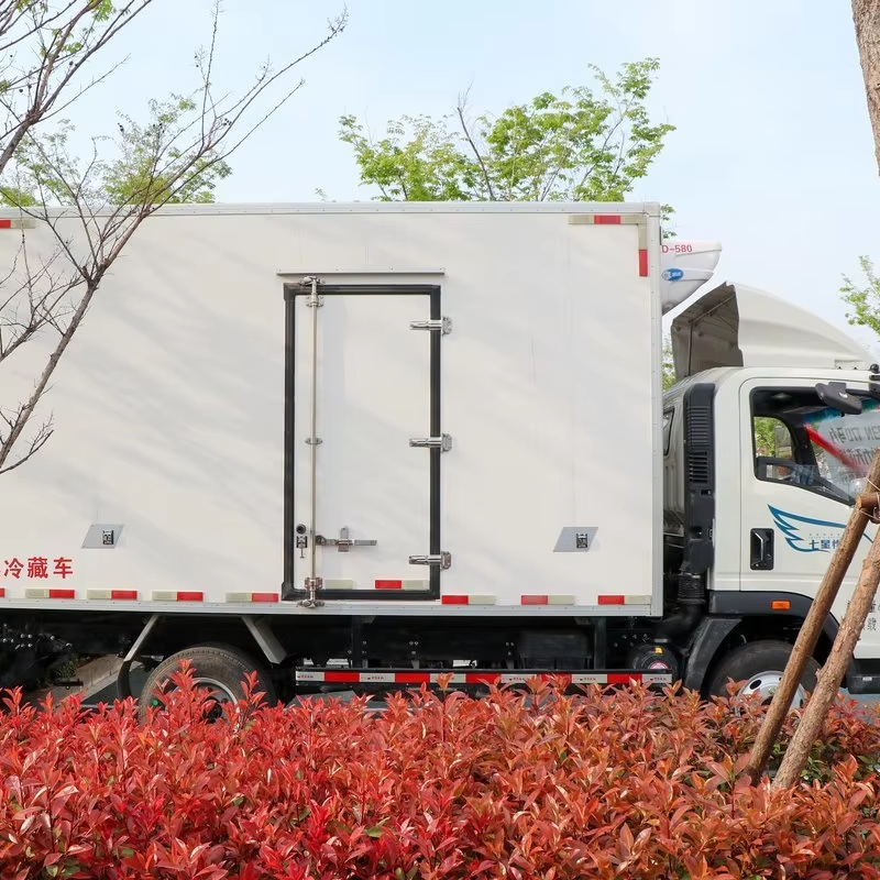 HOWO 170HP 5T 4x2 LHD Refrigerated Box Truck