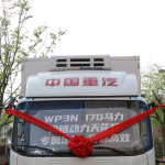 HOWO 170HP 5T 4x2 LHD Refrigerated Box Truck