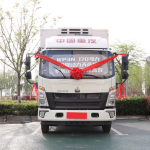 HOWO 170HP 5T 4x2 LHD Refrigerated Box Truck