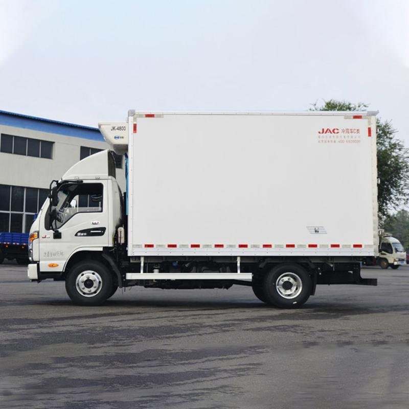 Jiefang 148HP 4.2m Refrigerated Box Truck 4x2 Diesel