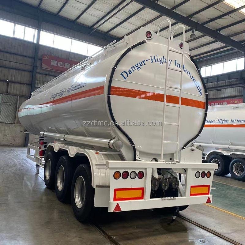 Tarzan 50000-65000L 3-Axle Fuel Tanker Semi-Trailer 60T Capacity