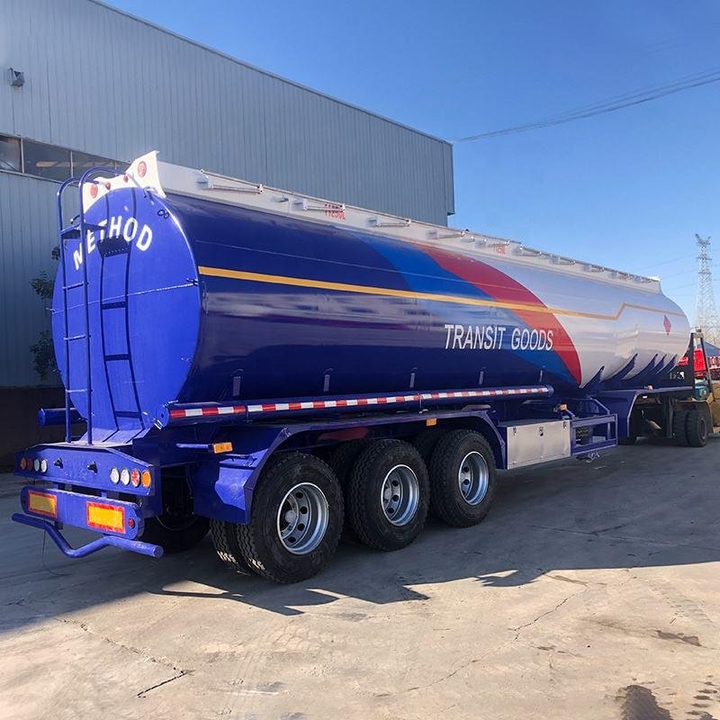 Tarzan 3-Axle 40,000L Steel Petroleum Tanker Semi-Trailer