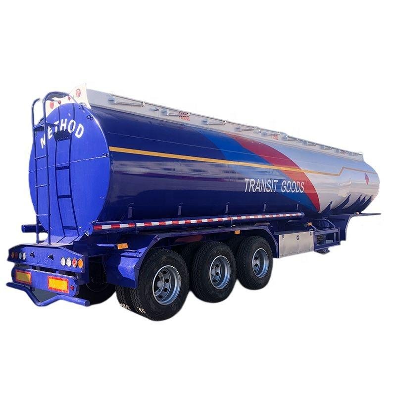 Tarzan 3-Axle 40,000L Steel Petroleum Tanker Semi-Trailer