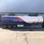 Tarzan 3-Axle 40,000L Steel Petroleum Tanker Semi-Trailer