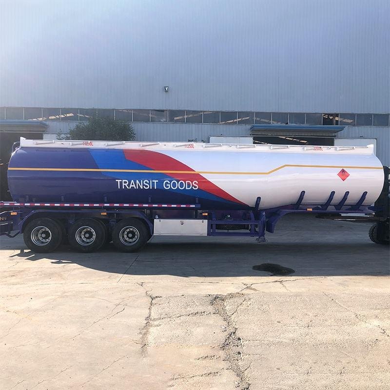 Tarzan 3-Axle 40,000L Steel Petroleum Tanker Semi-Trailer