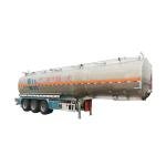 Tarzan 3-Axle 30-60T Steel Fuel Tank Semi-Trailer for Petroleum Transport