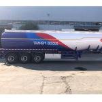 Steel Fuel Tanker Semi-Trailer 45000L 3-Axle Fuel Transport Trailer